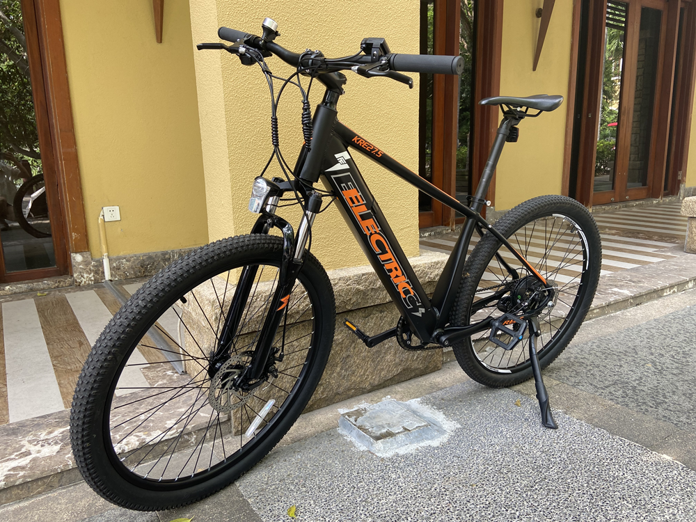 FAFREES 27.5 Inch Adult Electric Bicycle, Electric Mountain Bike with 250W Motor, Top Speed 25km / h