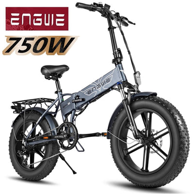 [EU LAGER] ENGWE EP-2 PRO 20 Zoll 750W Klapp Elektrische Schnee Fahrrad Power Unterstützen Moped E Bike Getriebe Geschwindigkeit 48V 12,8 AH 45 km/h Max Geschwindigkeit 80KM EBike MTB Bike