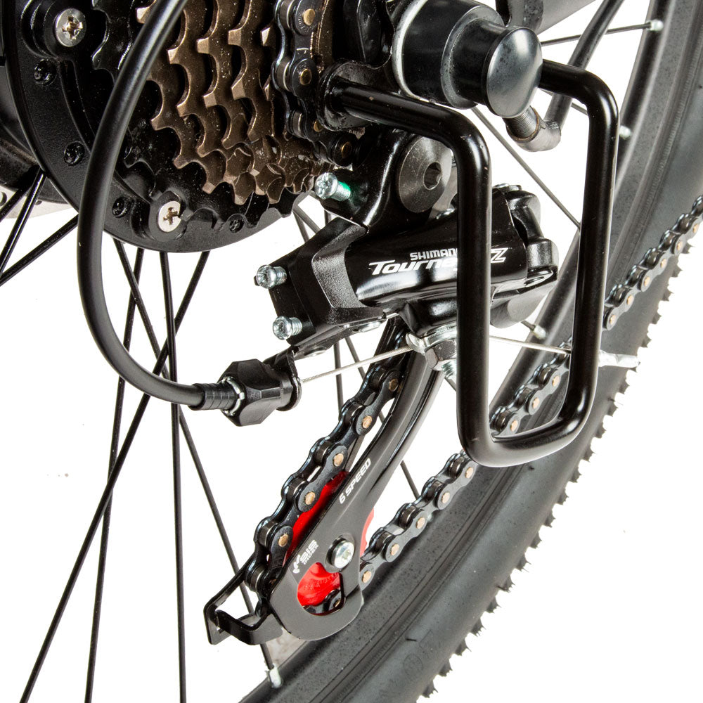 Samebike SH26 Electric bike 26 ", Motor 250W, 36V 8Ah, Range 30-50km, 7 Speed, Disc brake - Black