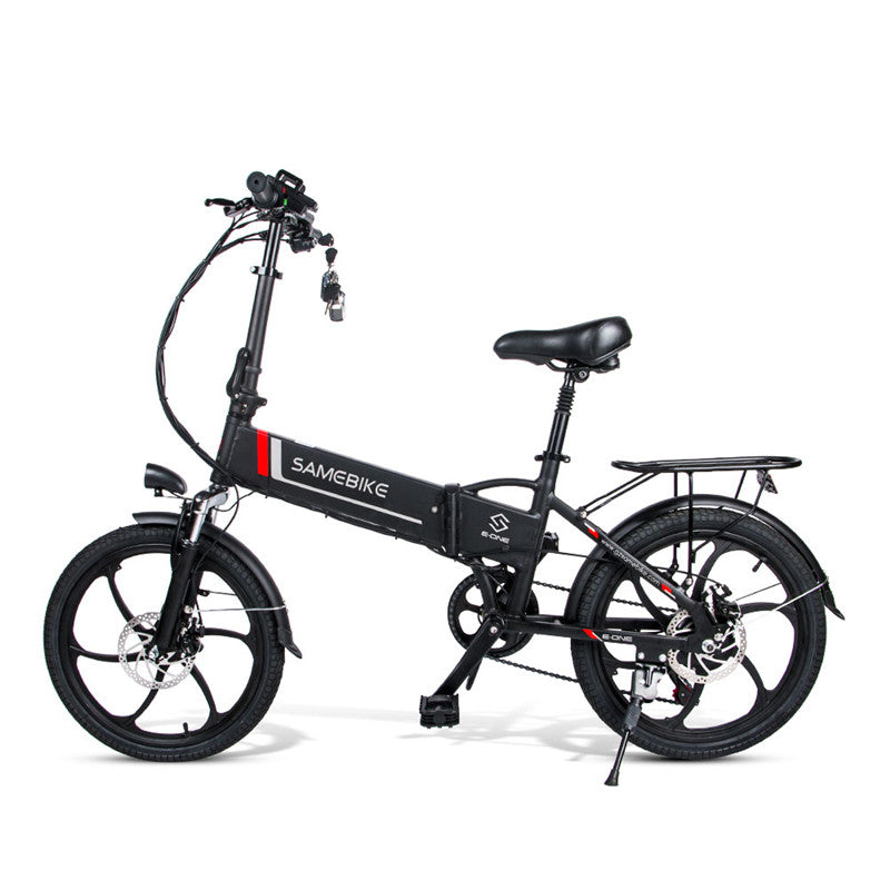 Samebike 20LVXD30 Folding Electric Bike, 48V 350W 10.4AH Smart City E-Bike for Men Women, Top Speed 35km/h Max Load 90KG