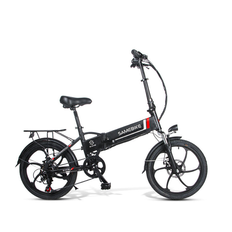 Samebike 20LVXD30 Folding Electric Bike, 48V 350W 10.4AH Smart City E-Bike for Men Women, Top Speed 35km/h Max Load 90KG