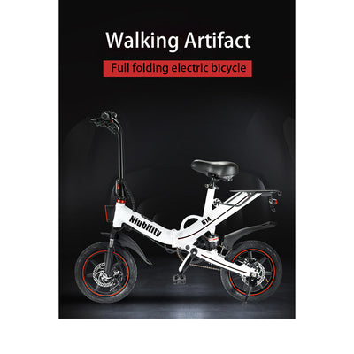 Niubility B14 Folding Electric Bike 14" 400W 15Ah City Bicycle Top Speed 25KM/H, 2Color