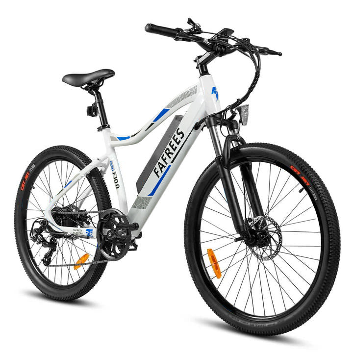 Fafrees F100 electric bike, 26-inch foldable mountain electric bike, 350W motor, 48V 11.6Ah battery, Shimano 7-speed