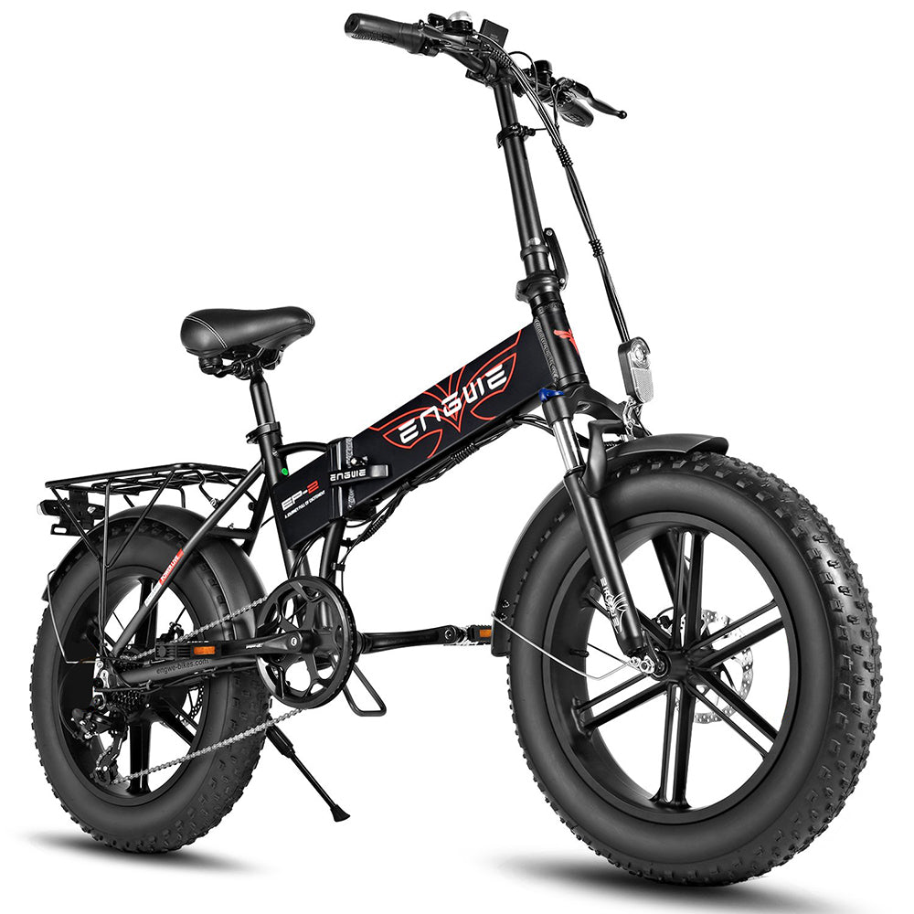 ENGWE EP2 PRO Smart Electric Bike 20Inch Fat Tire Snow Bike 750W Folding MBT Bike 48V 12.8Ah Lithium Battery Max Speed 45KM/H 3Color