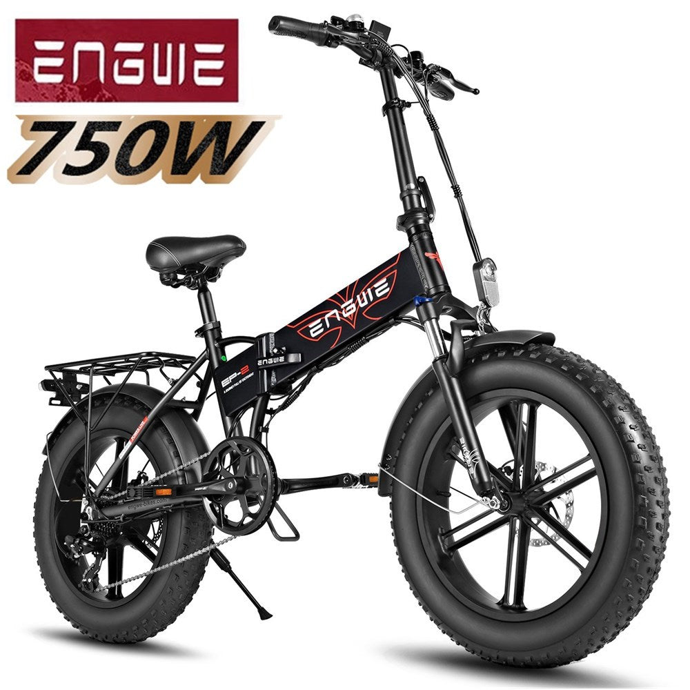 [EU LAGER] ENGWE EP-2 PRO 20 Zoll 750W Klapp Elektrische Schnee Fahrrad Power Unterstützen Moped E Bike Getriebe Geschwindigkeit 48V 12,8 AH 45 km/h Max Geschwindigkeit 80KM EBike MTB Bike