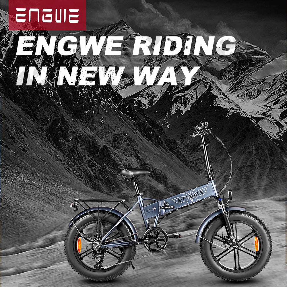 [EU LAGER] ENGWE EP-2 PRO 20 Zoll 750W Klapp Elektrische Schnee Fahrrad Power Unterstützen Moped E Bike Getriebe Geschwindigkeit 48V 12,8 AH 45 km/h Max Geschwindigkeit 80KM EBike MTB Bike